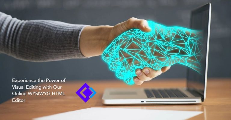 Experience the Power of Visual Editing with Our Online WYSIWYG HTML Editor