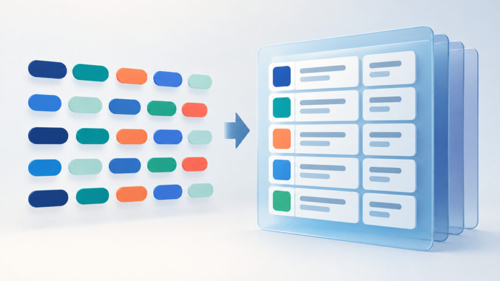 Nested boxes illustrating a descendant relationship similar to the .menu :focus selector